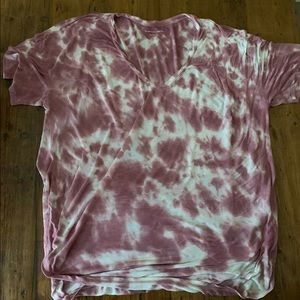 American Eagle Soft & Sexy Vneck Tie Dye Tshirt